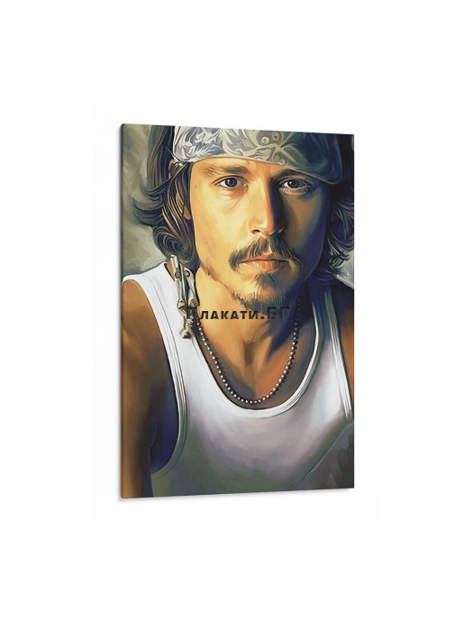 Johnny Depp - pictură
