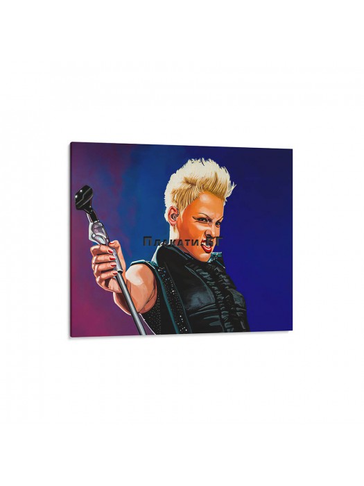 Pink Pop Art - painting