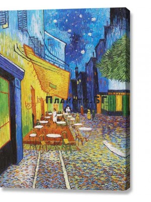 Van Gogh - Cafe Terrace at Night (canvas print)