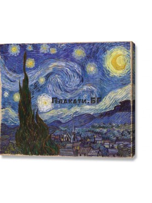 Van Gogh - Starry Night (canvas print)