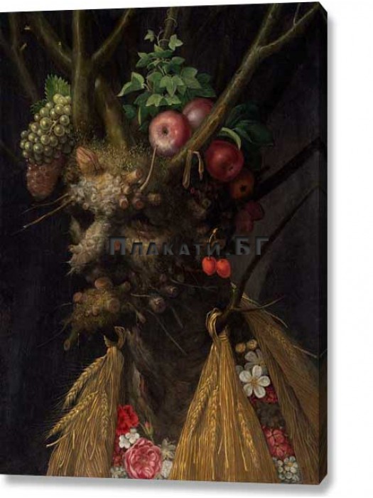 Giuseppe Arcimboldo - Four Seasons (canvas print or poster)