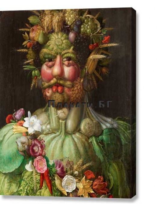 Giuseppe Arcimboldo - Vertumnus (canvas print or poster)