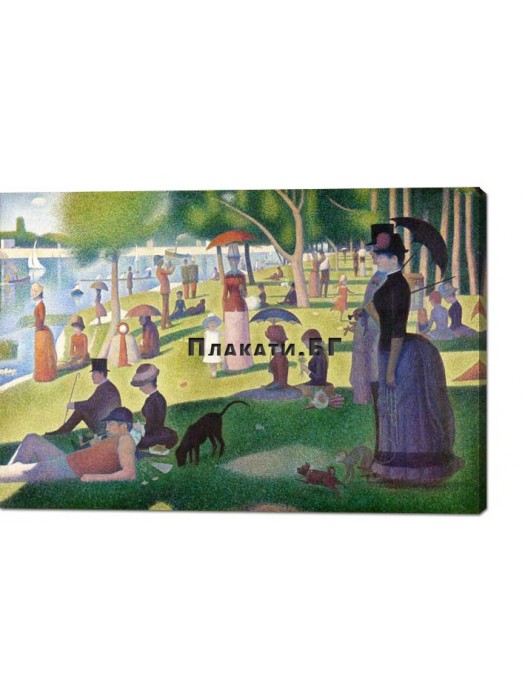 Georges Seurat - A Sunday on La Grande Jatte 1884 (canvas print)
