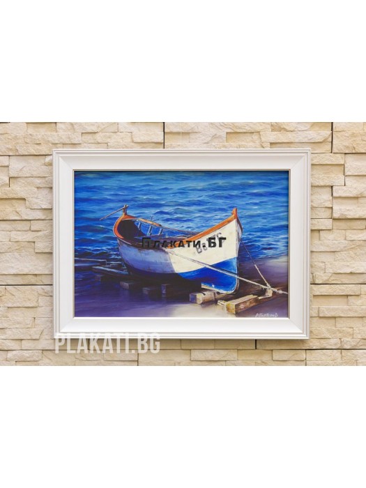 Poptomov - Seascape-003 52x36cm (canvas print reproduction)