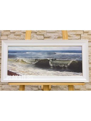 Poptomov - Seascape-6025-003 (canvas print 60x25cm)
