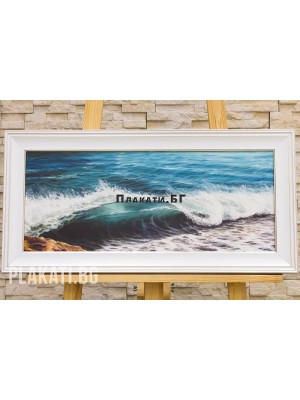 Poptomov - Seascape-6025-005 (canvas print 60x25cm)