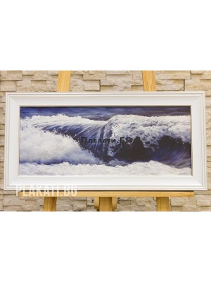 Poptomov - Seascape-6025-006 (canvas print 60x25cm)