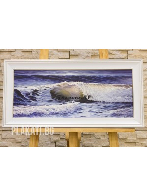 Poptomov - Seascape-6025-011 (canvas print 60x25cm)