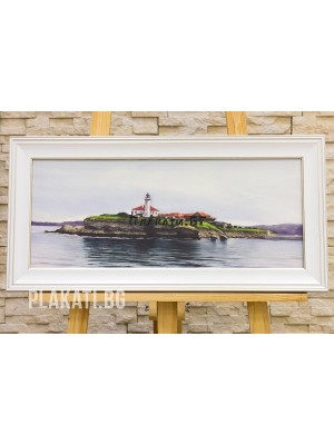 Poptomov - Seascape-6025-012 (canvas print 60x25cm)