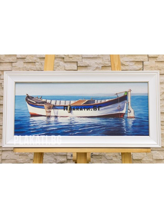 Poptomov - Seascape-6025-013 (canvas print 60x25cm reproduction)