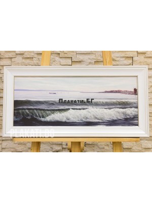 Poptomov - Seascape-6025-014 (canvas print 60x25cm)