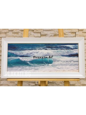 Poptomov - Seascape-6025-017 (canvas print 60x25cm)