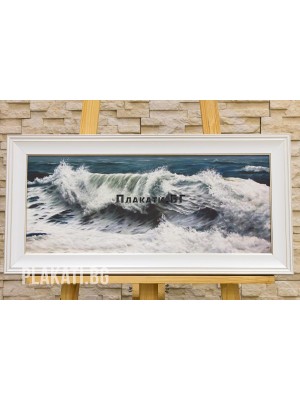 Poptomov - Seascape-6025-018 (canvas print 60x25cm)