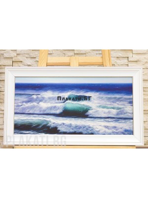 Poptomov - Seascape-6030-002 (canvas print 60x30cm)