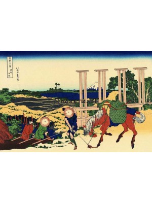 Кацушика Хокусай - Senju, Musashi Province