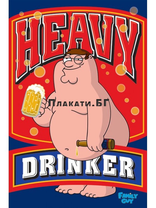 Family Guy - Heavy Drinker - movie poster
