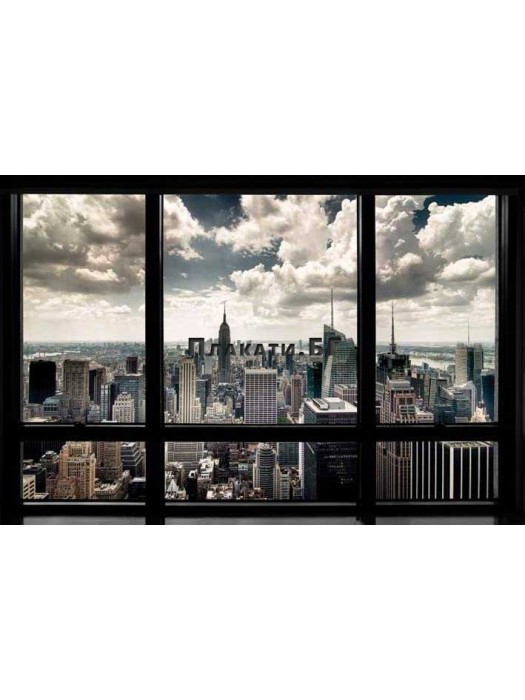 New York - Window View - citiscape poster 61x91,5 cm