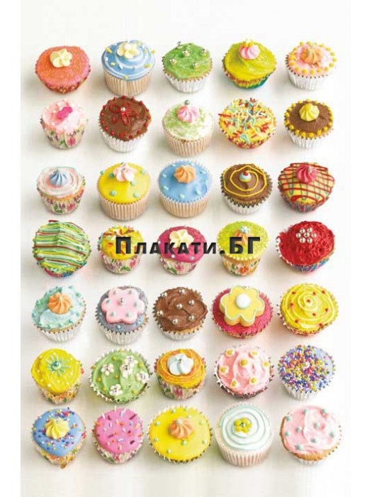 Cupcakes (Howard Shooter) -  постер 61х91,5 см