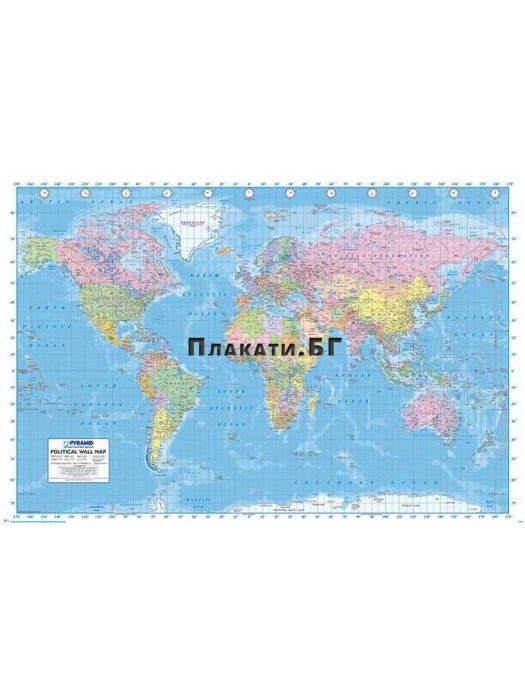 World Map - 61x91.5cm poster