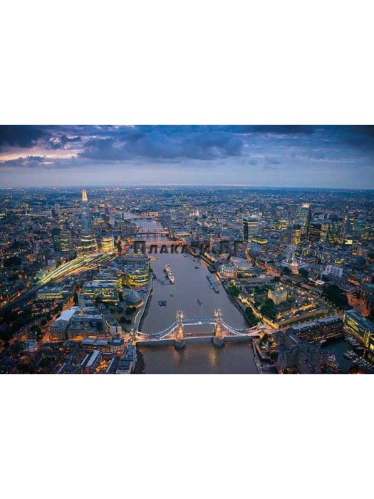 London - Jason Hawkes - citiscape photo poster 61x91,5 cm