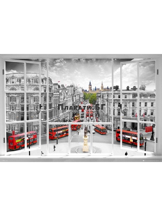 London - Window Poster