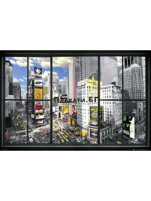 New York - Window Poster