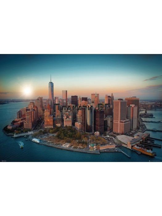 Ню Йорк - Freedom Tower Manhattan - плакат (постер)