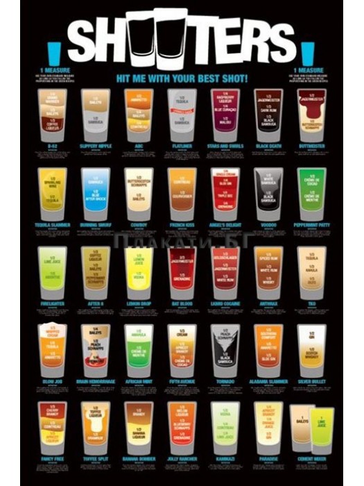 Shooters - Bar Poster