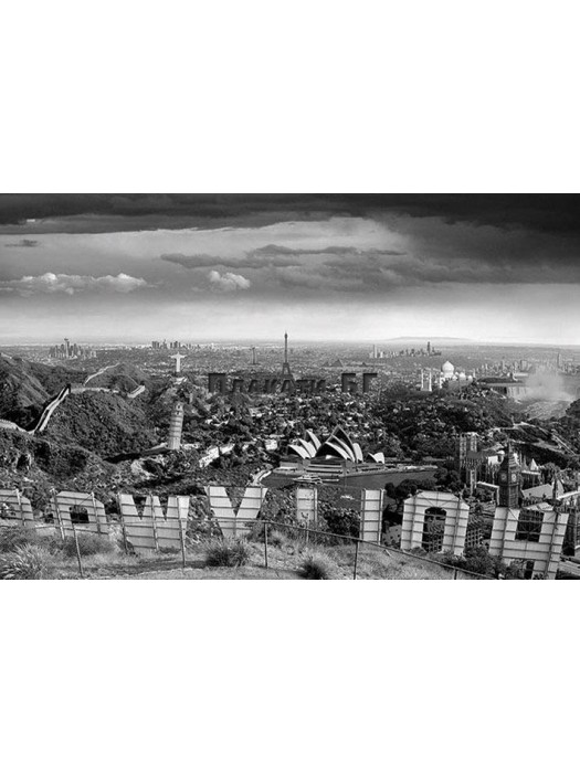 Thomas Barbey (One Too Many Drinks) - Black & White photo-art poster