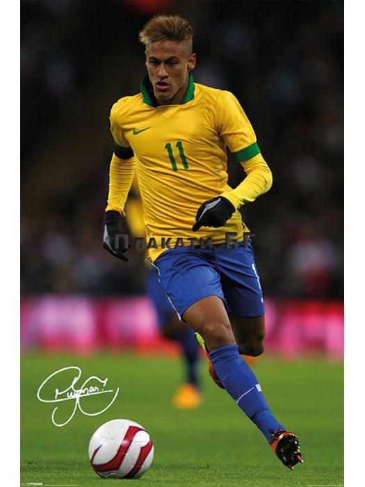 Neymar (Autograph) - poster