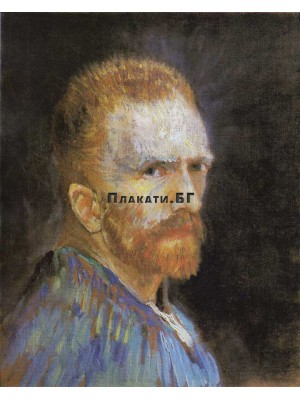 Vincent van Gogh - Self-Portrait  (1886) - 40х50см