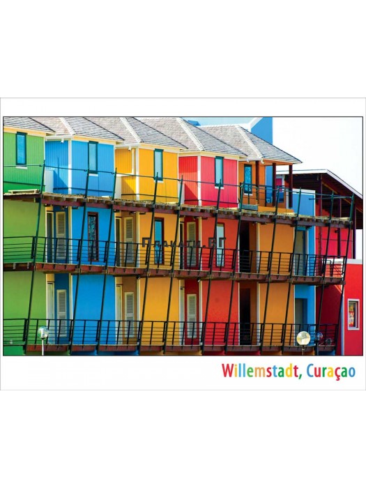 Willemstad (Curacao) - photo poster 40x50cm