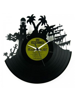 Vinyl Clock - Pirates