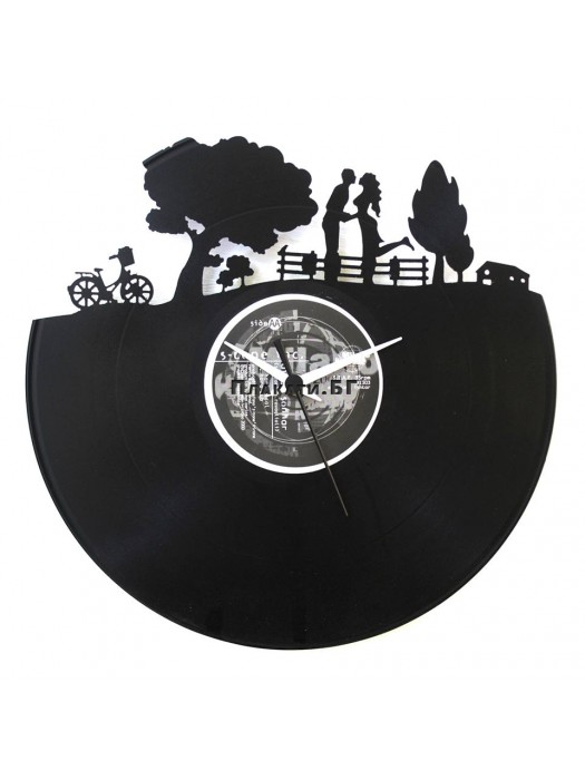 Vinyl Clock - Spring